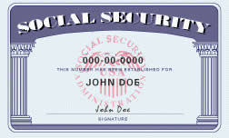 Social Security Card - SSN